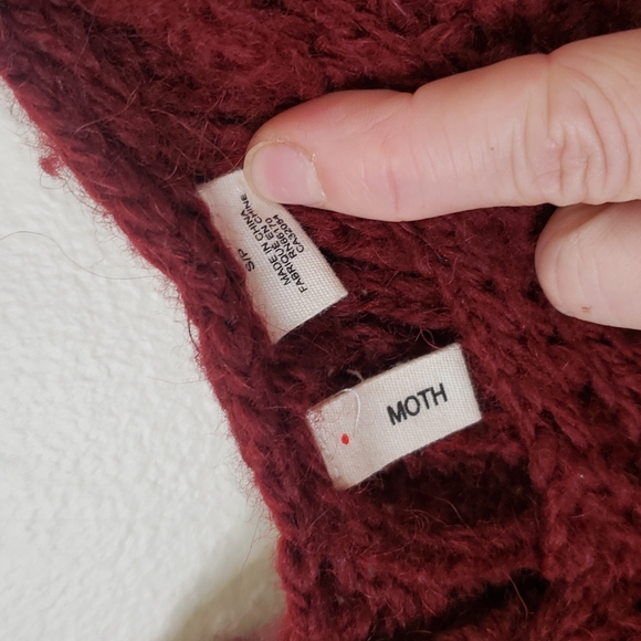 Anthropologie Moth Alpaca Wool Blend Sweater - Picture 3 of 4